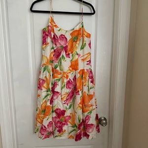 Ralph Lauren Linen Sundress in size 8